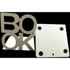 Fermalibri Antiscivolo A Forma Di Libro Per Casa, Ufficio, Cucina (Bianco) -Armonia Decor 99782783 3