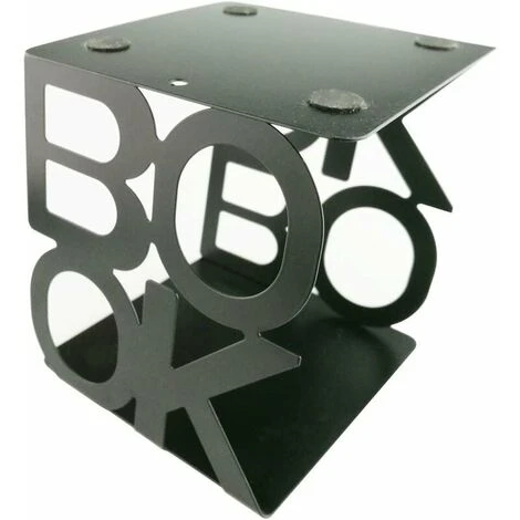 Fermalibri Antiscivolo Fermalibri Per Cucina Home Office Nero 5 Fermalibri Antiscivolo Fermalibri Per Cucina Home Office Nero - immagine 3